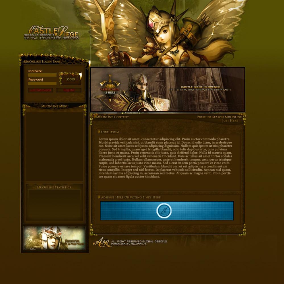 CastleSiege MuOnline Template