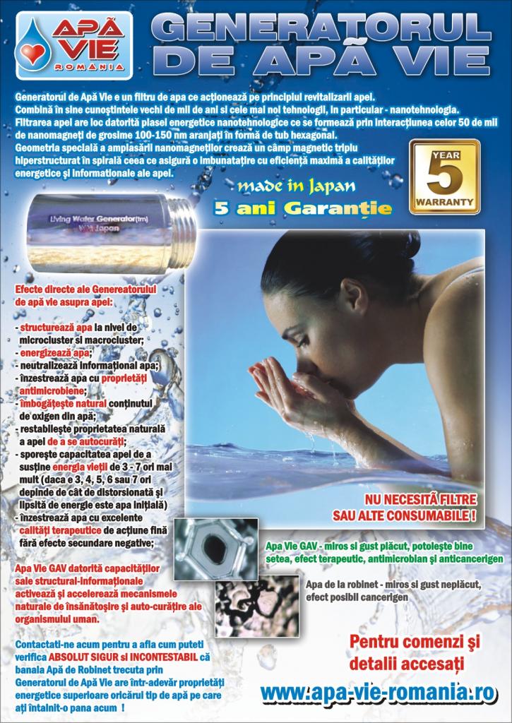 Filtru de apa vie (www.apa vie romania.ro)