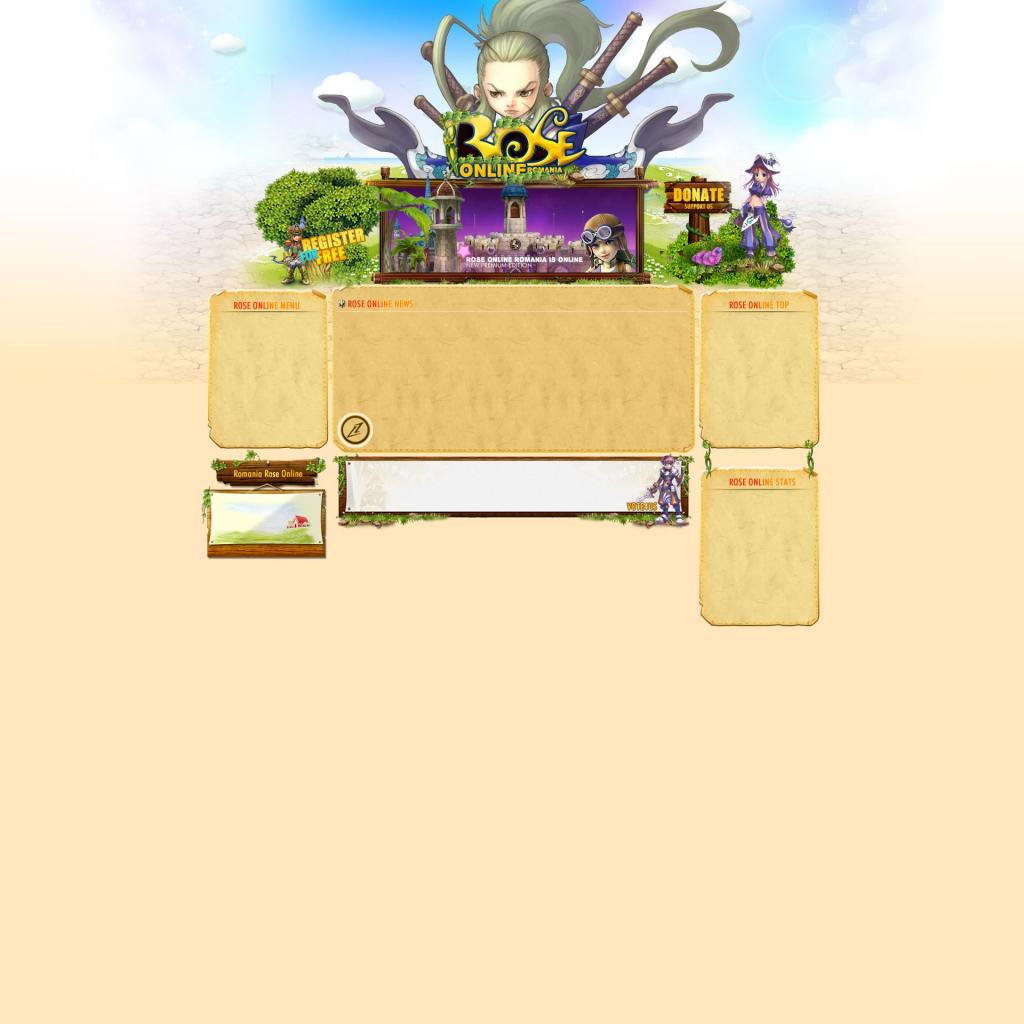 RoseOnline Template